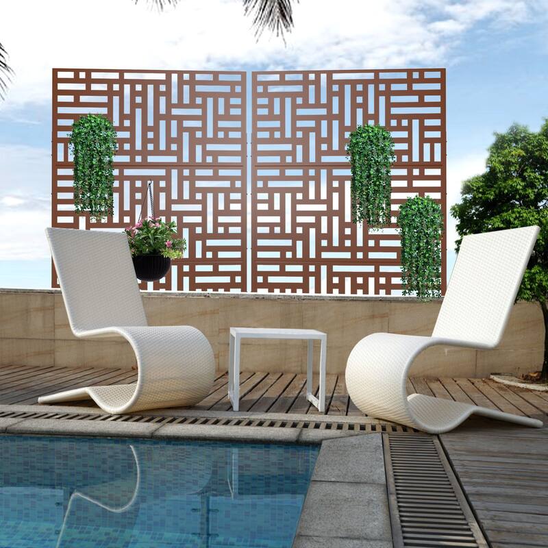 Privacy Screen Free Standing Street