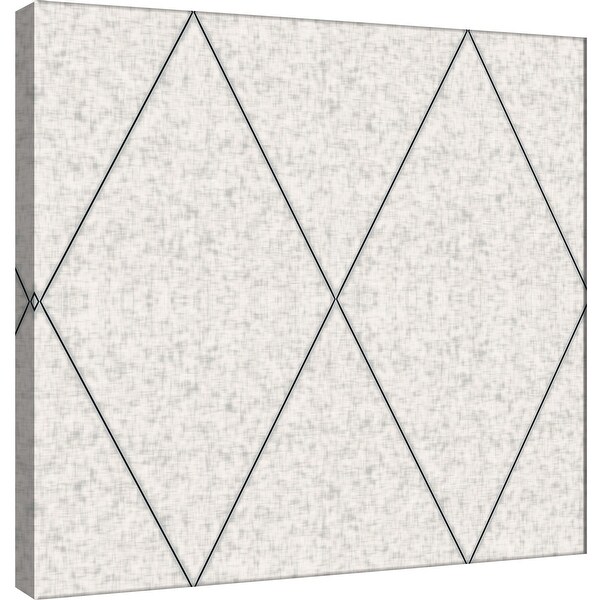 PTM Images 9-100865 PTM Canvas Collection 12" x 12" - "Rhomboid Structure" Giclee Patterns and Designs Art Print on Canvas