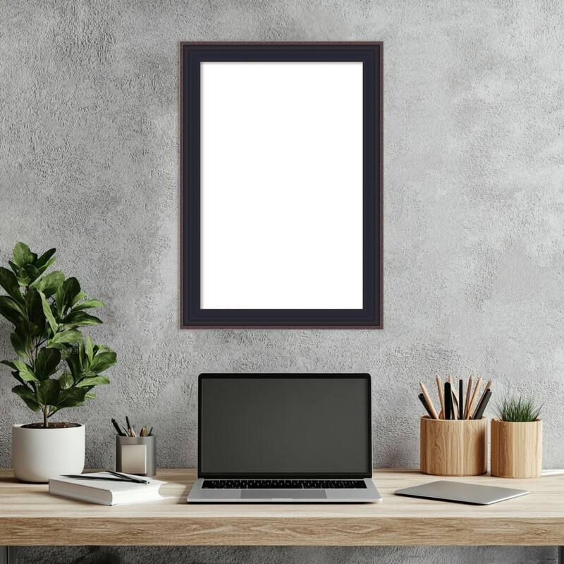 Havana Black Bronze Framed Dry Erase Magnetic Board
