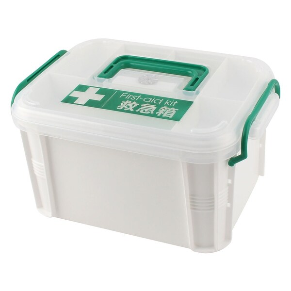 Portable Handheld Family Medicine Pill First Aid Kit Storage Box Case Organizer