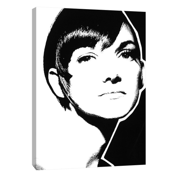 PTM Images 9-105334 PTM Canvas Collection 10" x 8" - "Glamour Style" Giclee Audrey Hepburn Art Print on Canvas