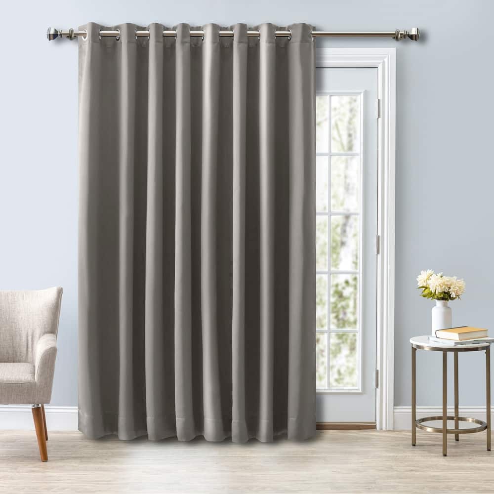 Ultimate Blackout Grommet Top Patio Curtain Panel - 112 Wide
