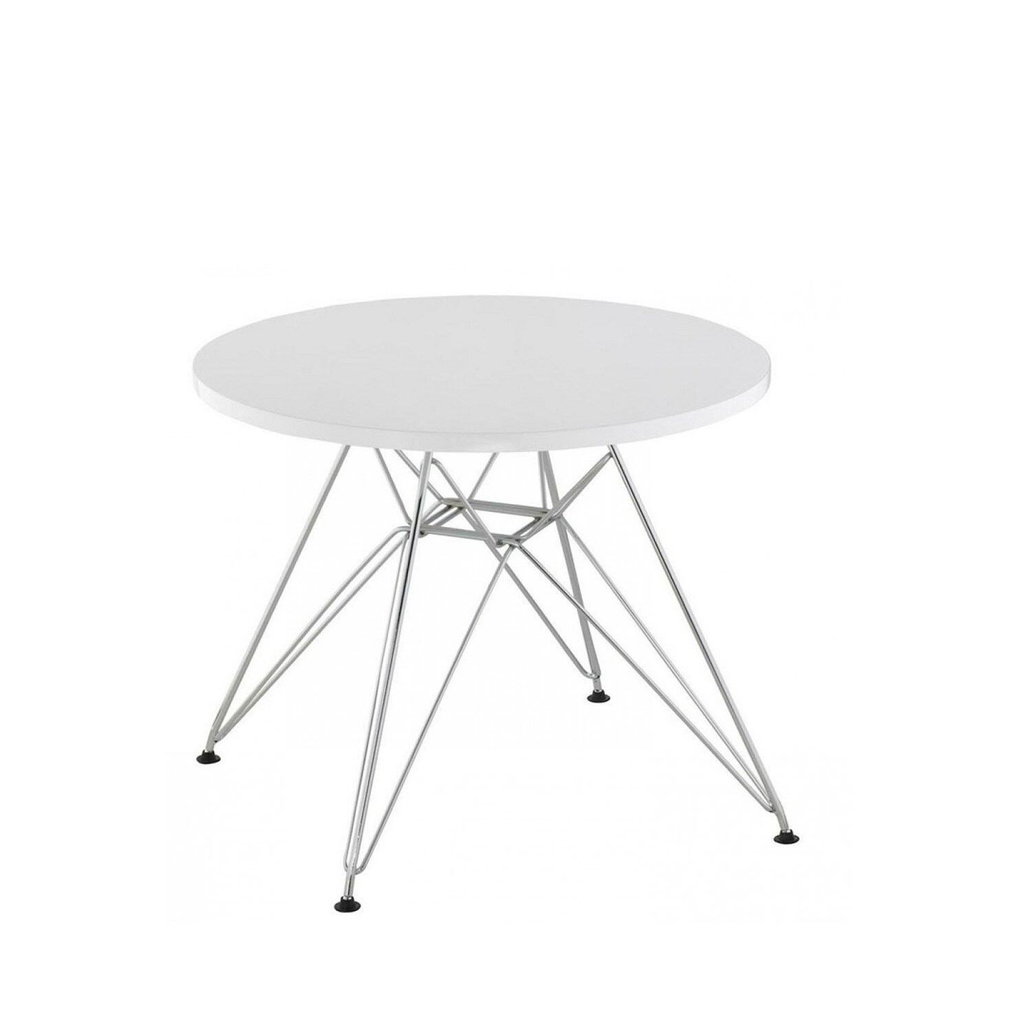 Eiffel Kids Table Chrome Legs H18 x W23.5 x D23.5 On Sale