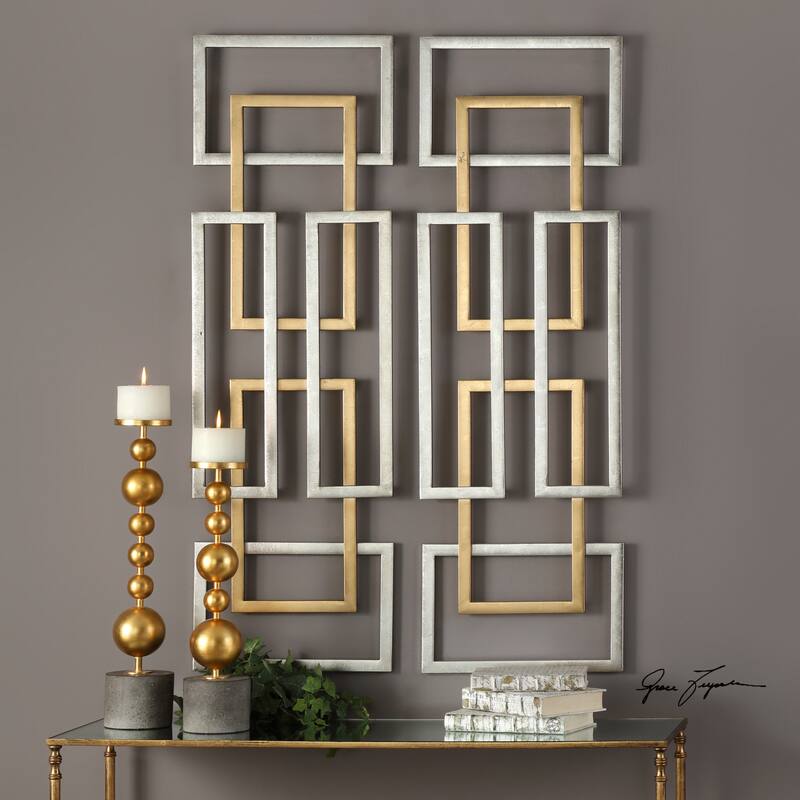 Uttermost Aerin Two Piece Wall Sculpture Set by Grace Feyock