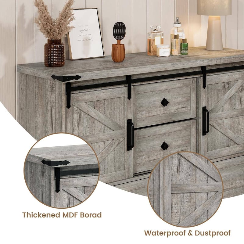 4 Drawers Storage Dresser Chest for Living Room, Closet