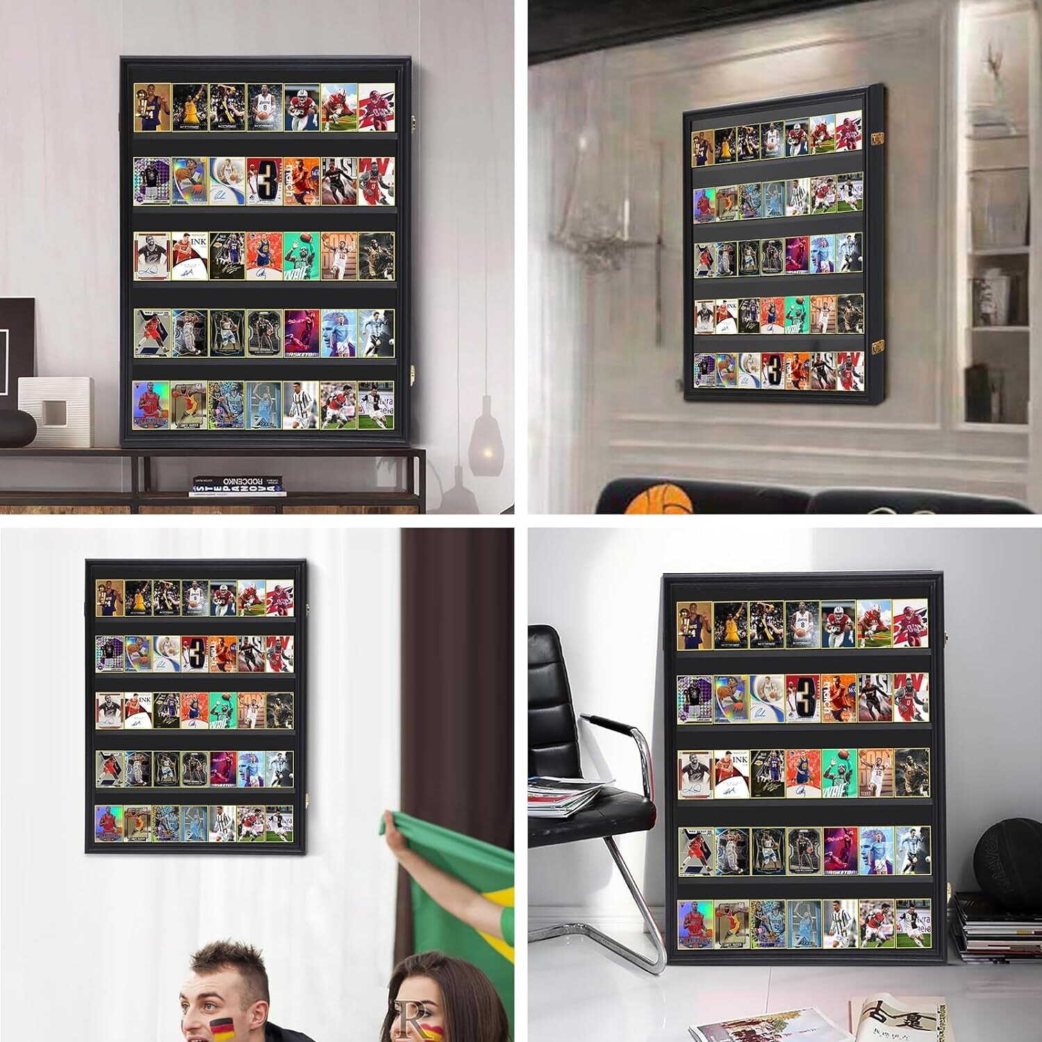 36 Graded Sports Card Display Case, Baseball Card Display Case, Trading Card  Display Case Football Cards, 98% UV Protection - Overstock - 40158627