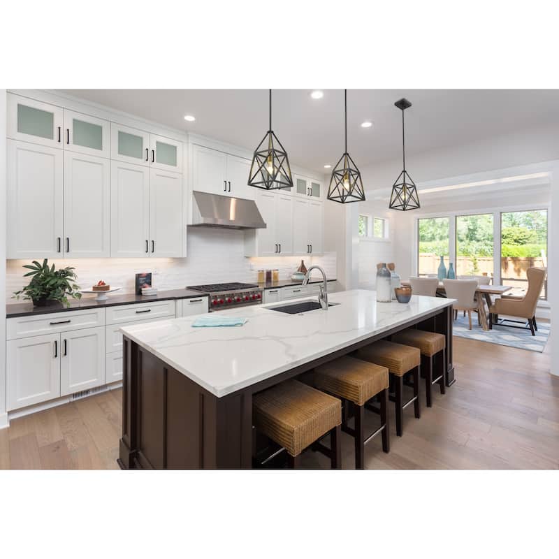 Z-Lite Trestle 8" Wide Cage Mini Pendant