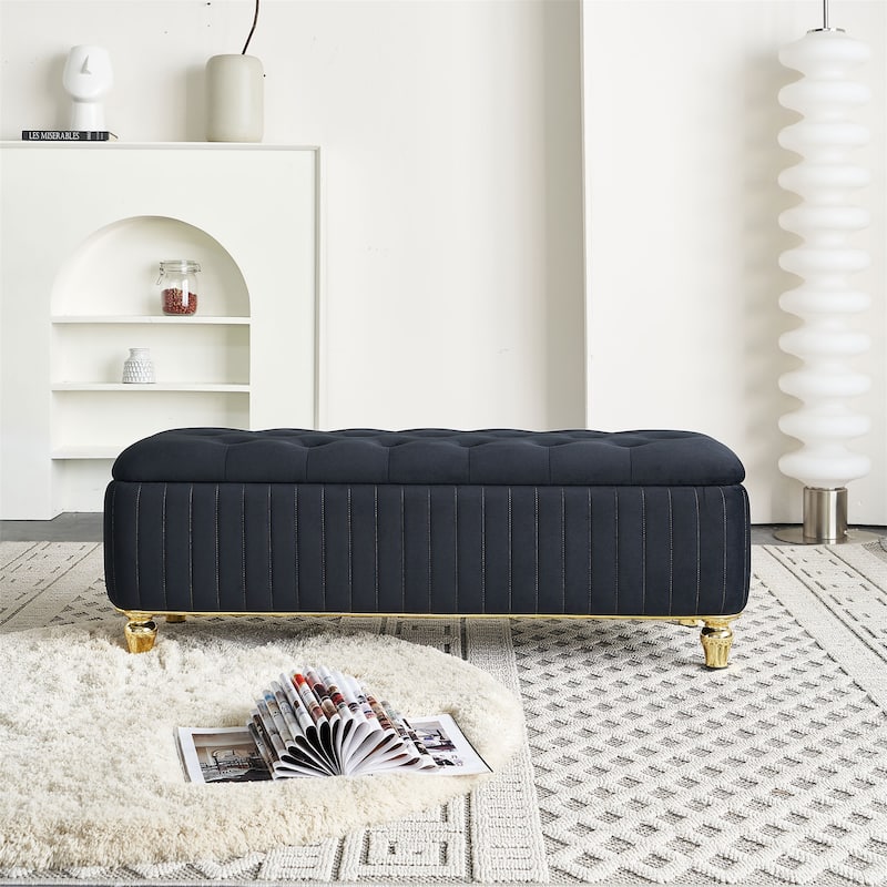 47.24''W Storage Ottoman