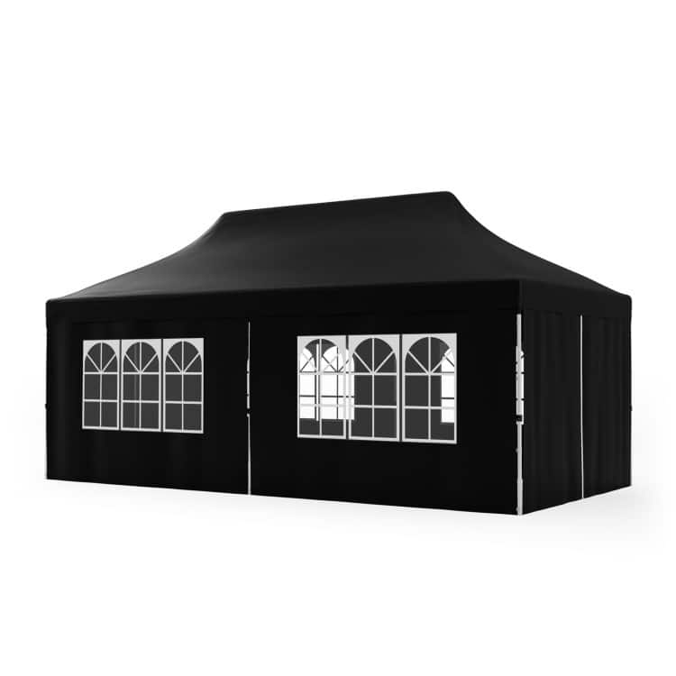 10x20 Pop Up Canopy Tent with 6 Sidewalls and Carry Bag Outdoor Use