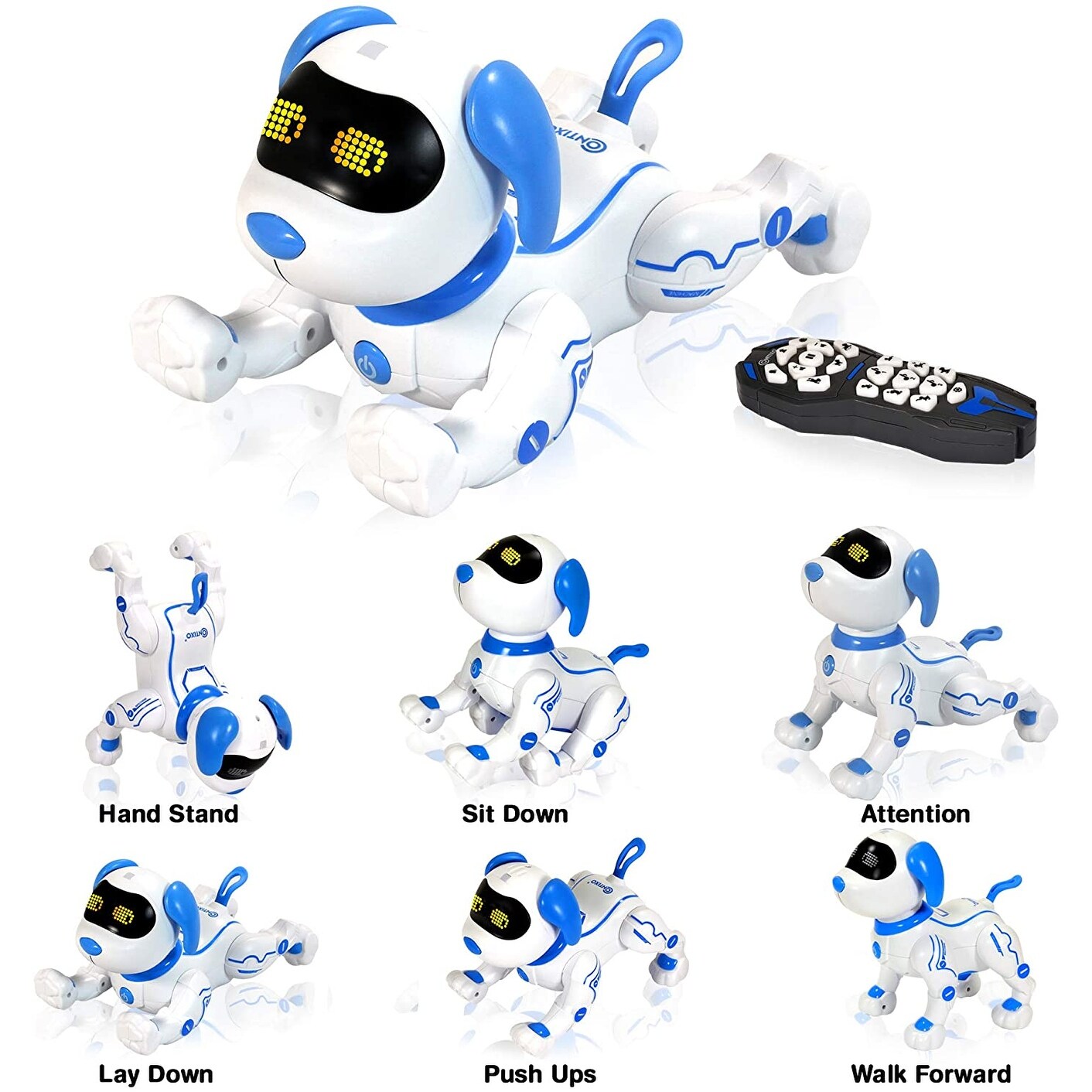 Contixo R3 Robot Dog, Walking Pet Robot Toy Robots for Kids, Remote  Control, Interactive Dance, Voice Command, Boys/Girls (Pink) - Bed Bath &  Beyond - 32609061
