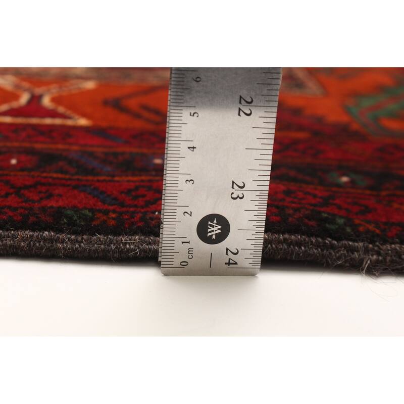 ECARPETGALLERY Hand-knotted Teimani Black Wool Rug - 3'10 x 6'7