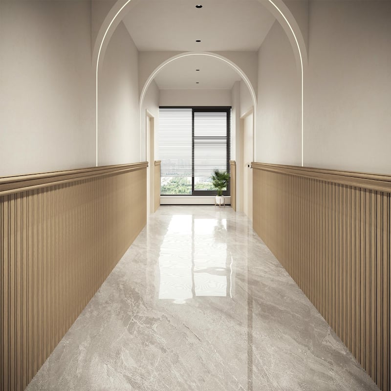 Art3d Decorative PS Wall Panel Kit with Trim, 12 Panels & 4 Edge Strips - N/A