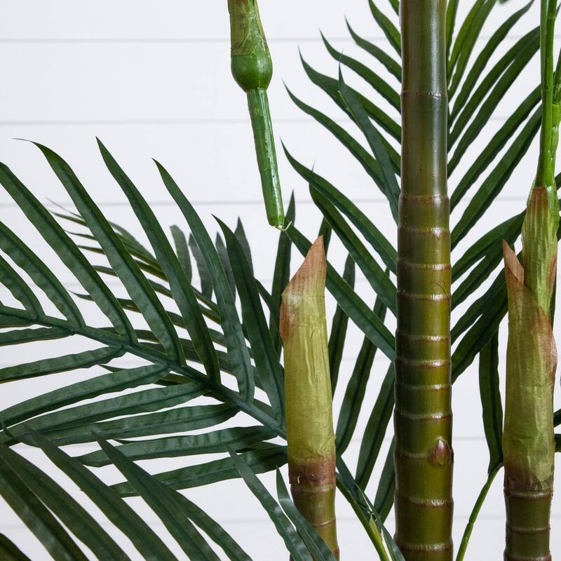 Areca Palm Artificial Potted Tree - 6' - Green