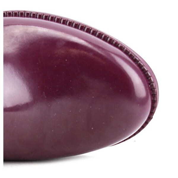 michael kors rain boots purple