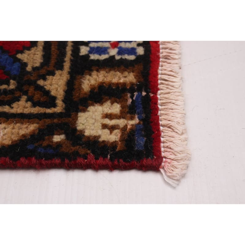 ECARPETGALLERY Hand-knotted Konya Anatolian Red Wool Rug - 4'10 x 9'5