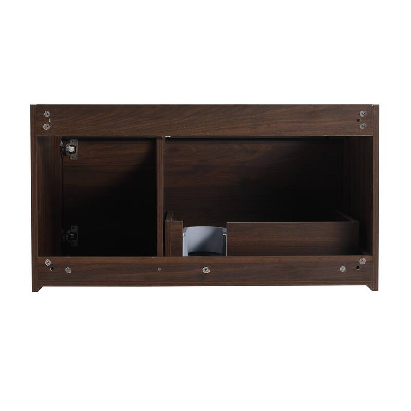 Beingnext 24"/30"/48" Bathroom Vanity with Sink, Floating Bathroom Vanity With Soft Close Door