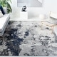 preview thumbnail 11 of 18, SAFAVIEH Adirondack Cordelia Abstract Glam Rug - Grey/Yellow - 8' Square
