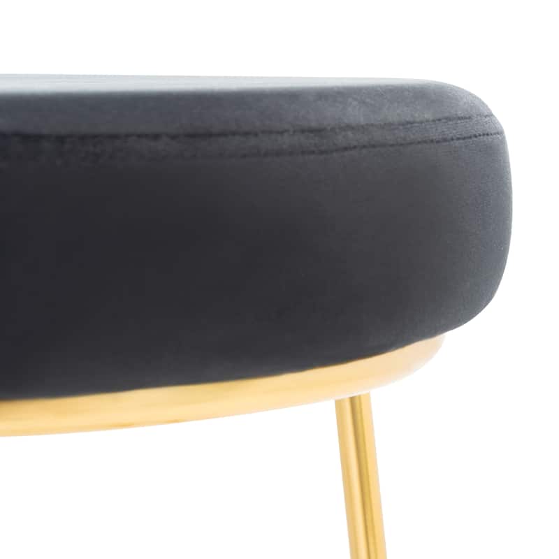 SAFAVIEH Nita 29-inch Round Bar Stool - 18.5" W x 18.5" L x 29.2" H - 19Wx19Dx29H