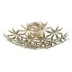 preview thumbnail 1 of 9, Minka Lavery 2144 Flower Child 4 Light 22" Wide Flush Mount Ceiling