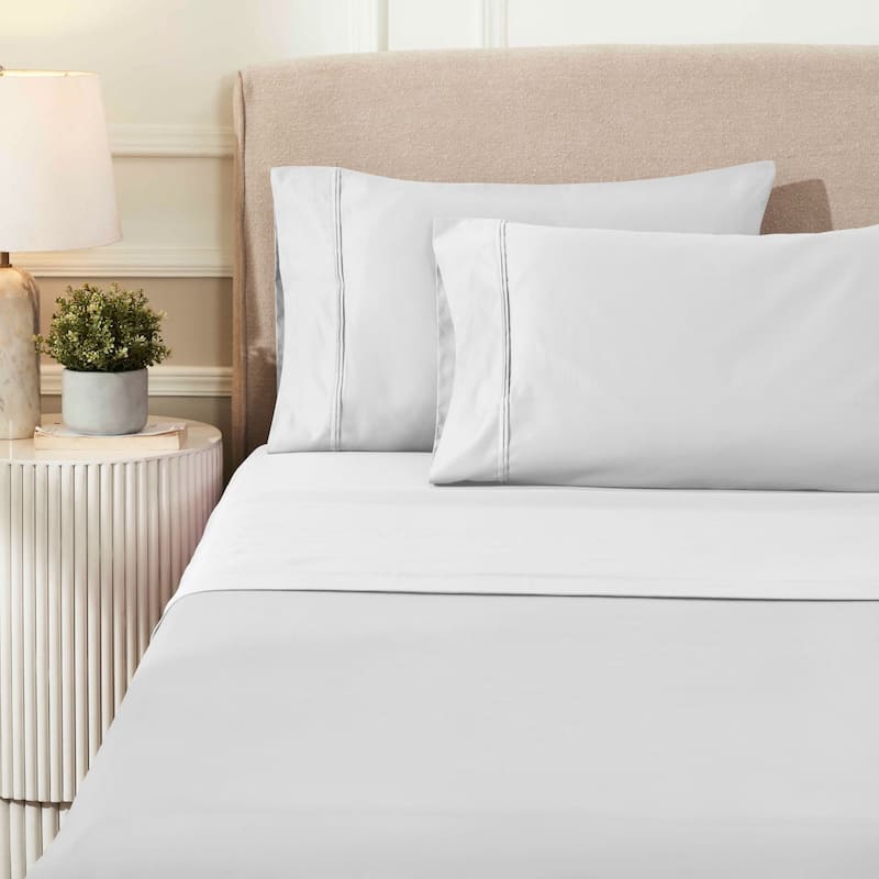 Blue Nile Mills 1200 Thread Count Egyptian Cotton Deep Pocket Sheet Set
