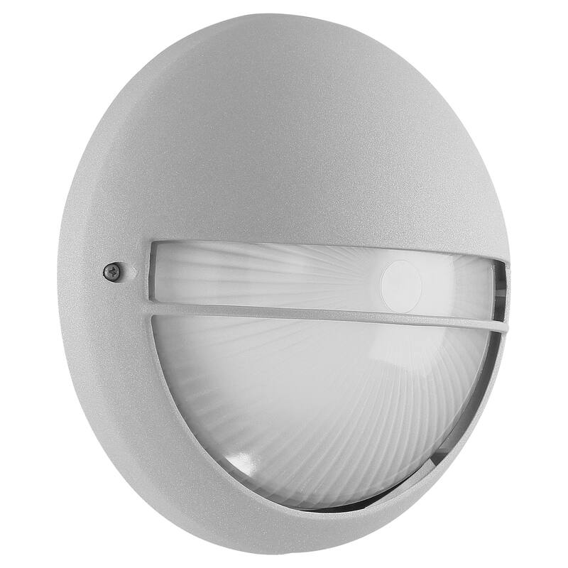 Access Lighting Clifton LED Round Outdoor Marine Grade Bulkhead with Opal Glass