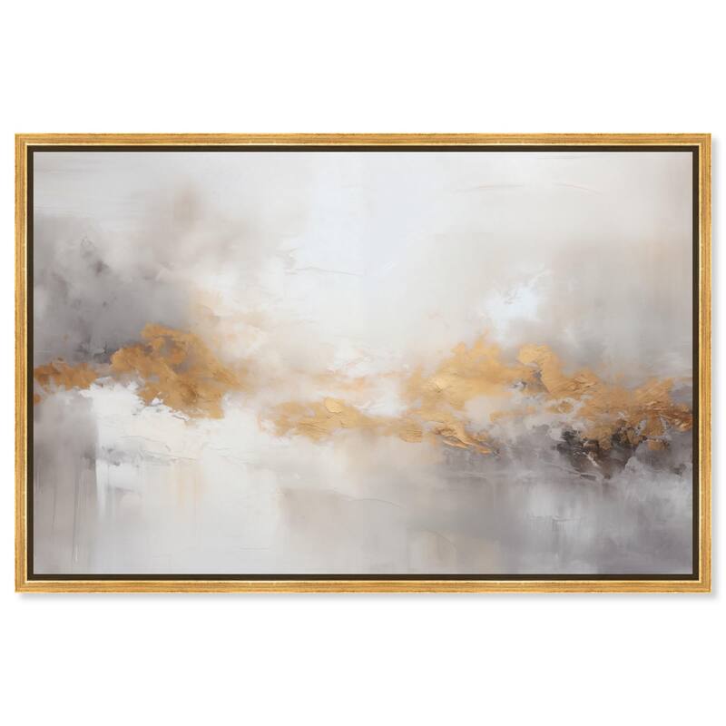 Cloudborn Glow II Canvas by Art Remedy - Gold - 45" x 30"