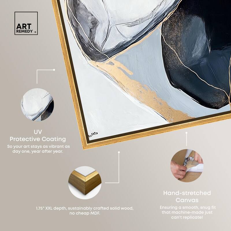 Mineral Essence I Canvas by Art Remedy