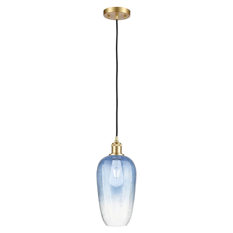 Innovations Lighting Endless Possibilities Ballston - Brookhaven Flute - 1 Light 7" Cord Hung Mini Pendant