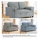 preview thumbnail 13 of 11, 3-in-1 Pull-Out Sleeper Sofa Bed Convertible Adjustable Multi-Functional Loveseat with USB Port