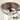 Modern Industrial 2-Light Flush Mount Metal Cage Ceiling Light - D14.5" * H6.3"