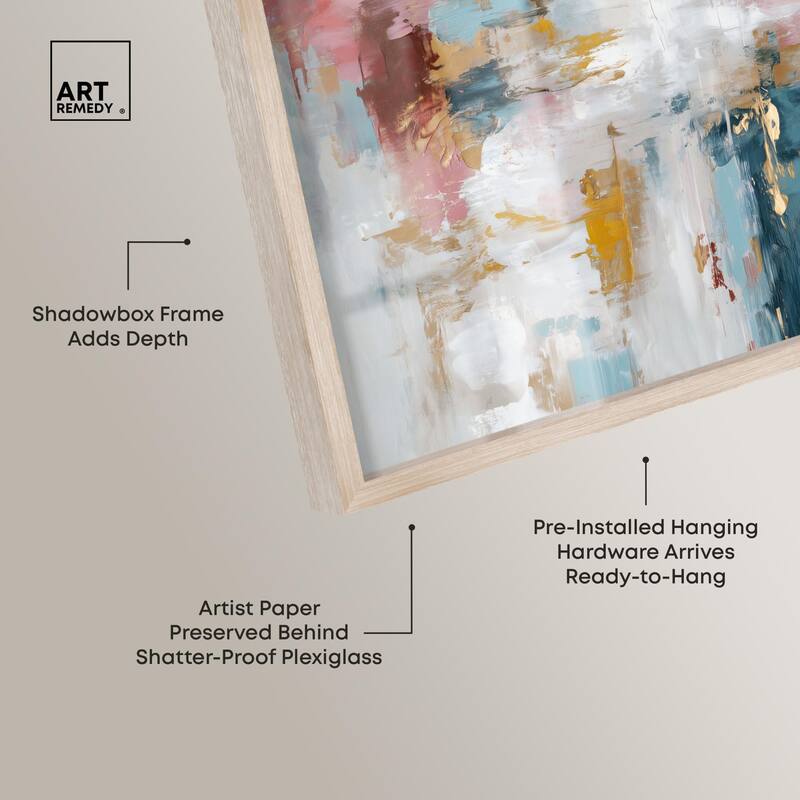 Warmth and cool II Shadowbox by Art Remedy