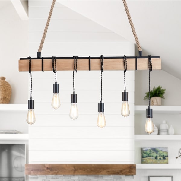 Wooden kitchen store light fixtures