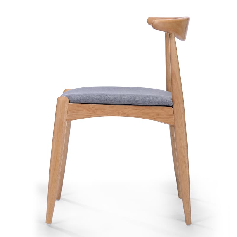 Francie Mid-Century Modern Dining Chairs (Set of 2) by Christopher Knight Home - 20.50" W x 20.25" L x 29.75" H