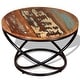 preview thumbnail 5 of 7, vidaXL Coffee Table Solid Reclaimed Wood 23.6"x23.6"x15.7"