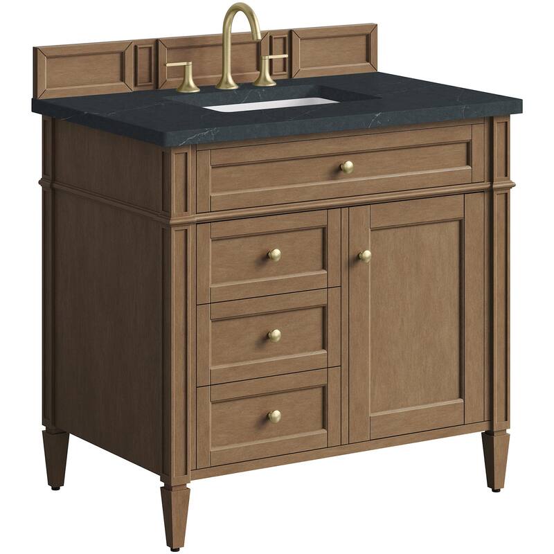 James Martin Vanities 655-V36-3CSP Brittany 36" Free Standing Single