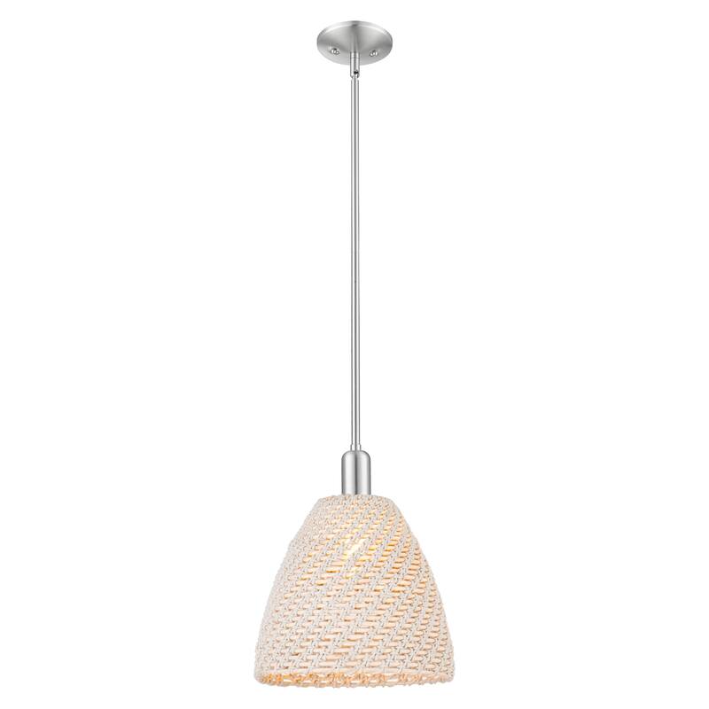 Innovations Lighting Downtown Urban - Natural Ballston Dome - 1 Light 12" Stem Hung Mini Pendant