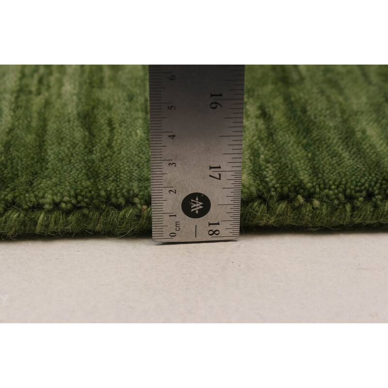 Kashkuli Gabbeh Green Rug 8'5" x 11'2" - 8'5 x 11'2