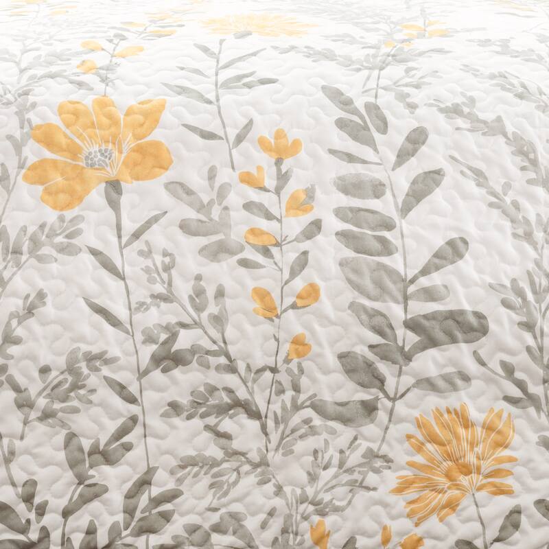 Lush Decor Copper Grove Patos Reversible 3-piece Quilt Set