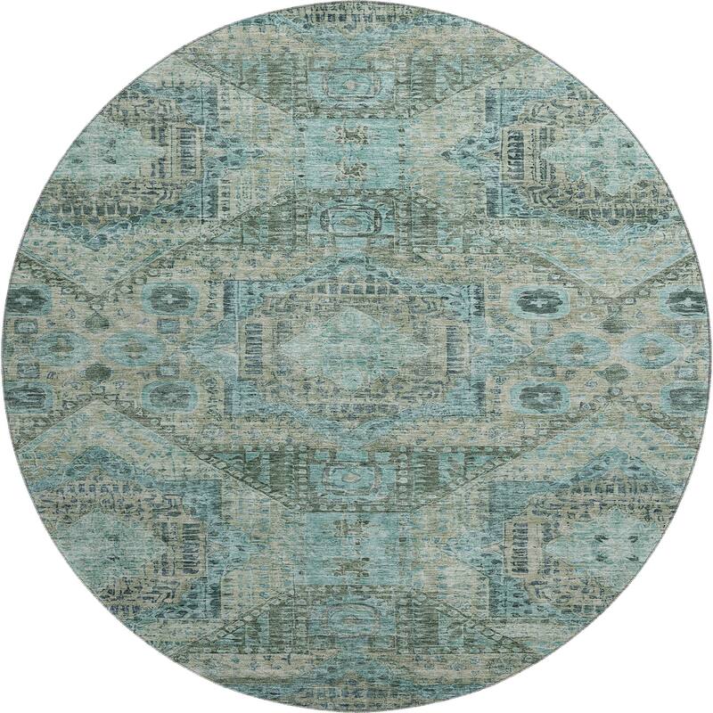 Premium Washable Super Soft Vintage Traditional Mayfield Rug