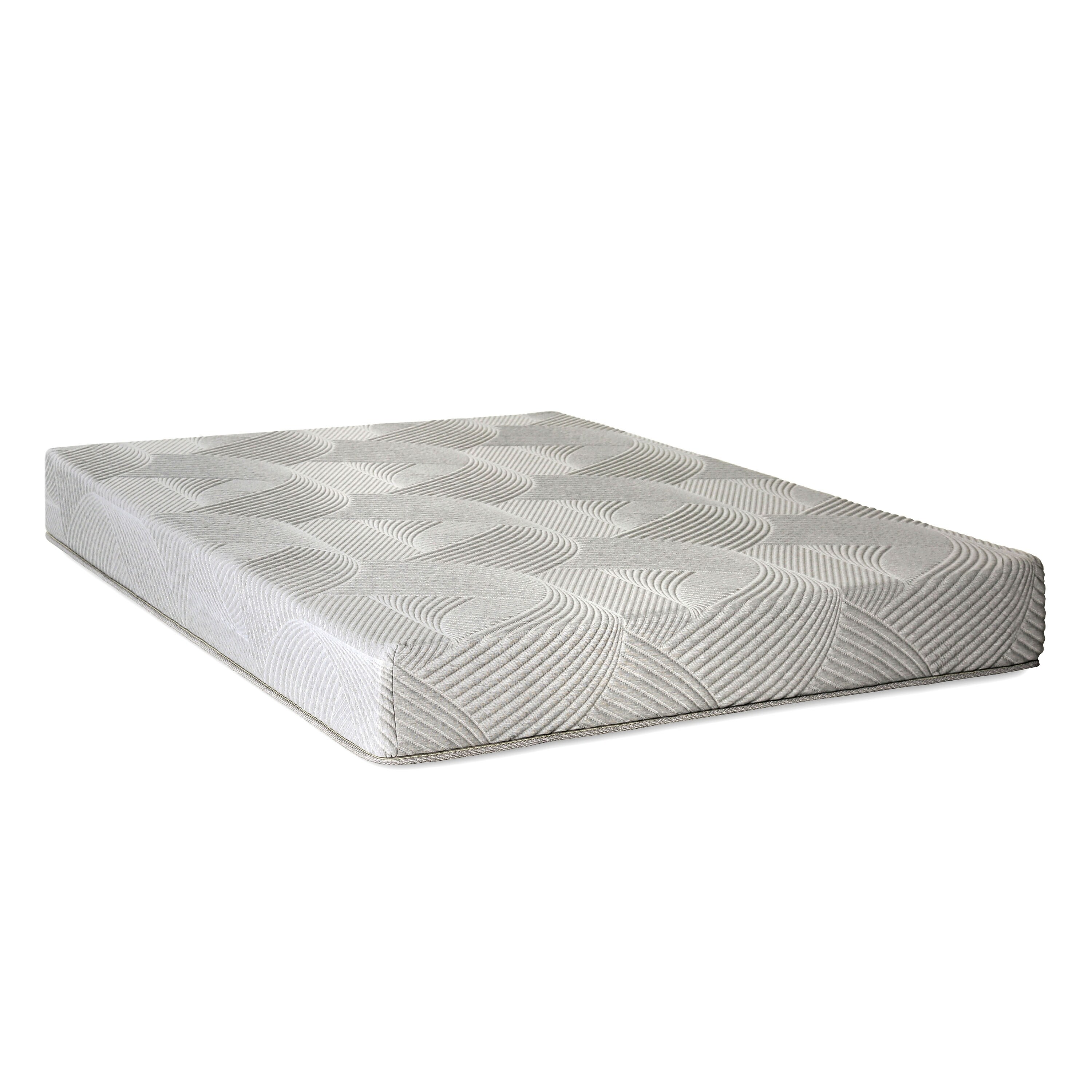 Shop Furniture Of America Foke Contemporary Grey Memory Foam