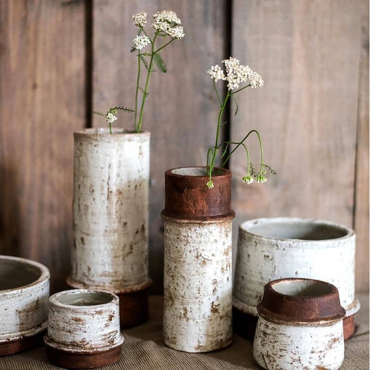 RusticReach Restoration Ceramic Planter Vase
