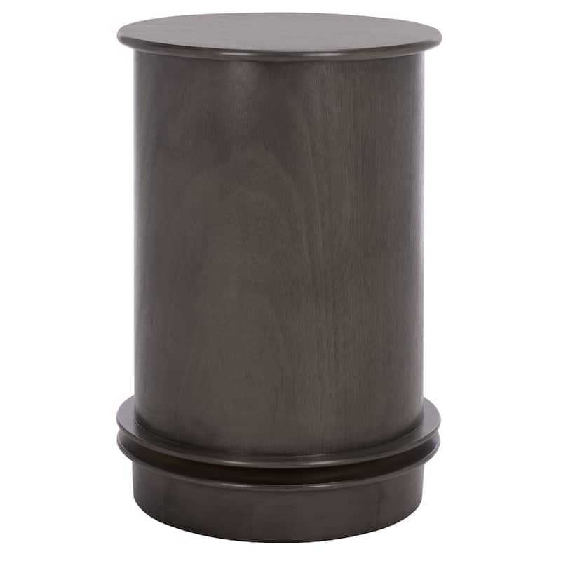 SAFAVIEH Celestia Grey Swivel Storage Accent Table - 18"W x 18"D x 26"H