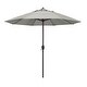 preview thumbnail 5 of 89, North Bend 9-foot Auto-tilt Round Sunbrella Patio Umbrella by Havenside Home Granite