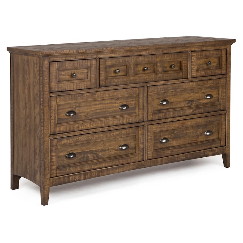 Magnussen Home Bay Creek Toasted Nutmeg Drawer Dresser - 7-drawer