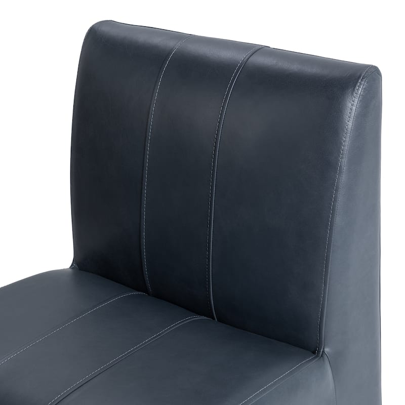 Carsen Top Grain Leather Dining Chair