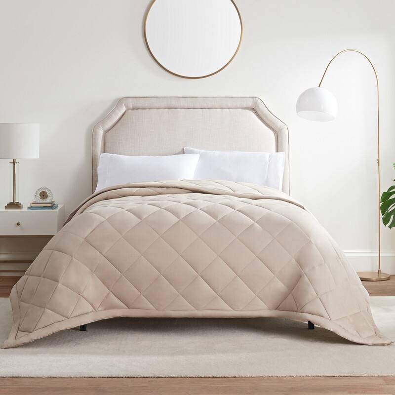 Serta Down Alternative Blanket - Twin - Linen