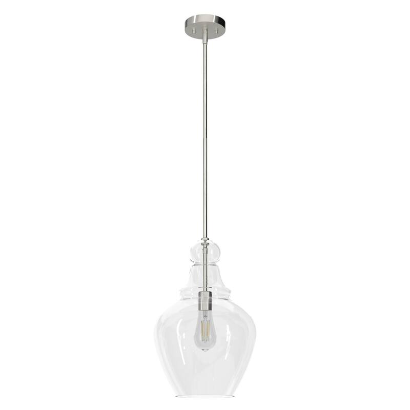 Hunter Maple Park 1 Light Pendant - Kitchen Island, Dining room, Entry - Modern Farmhouse, Transitional, Contemporary