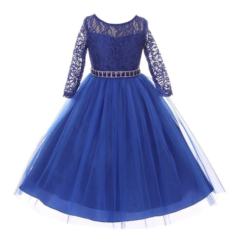 christmas blue dress