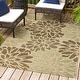 preview thumbnail 31 of 200, JONATHAN Y Floral Textured Weave Indoor/Outdoor Area Rug