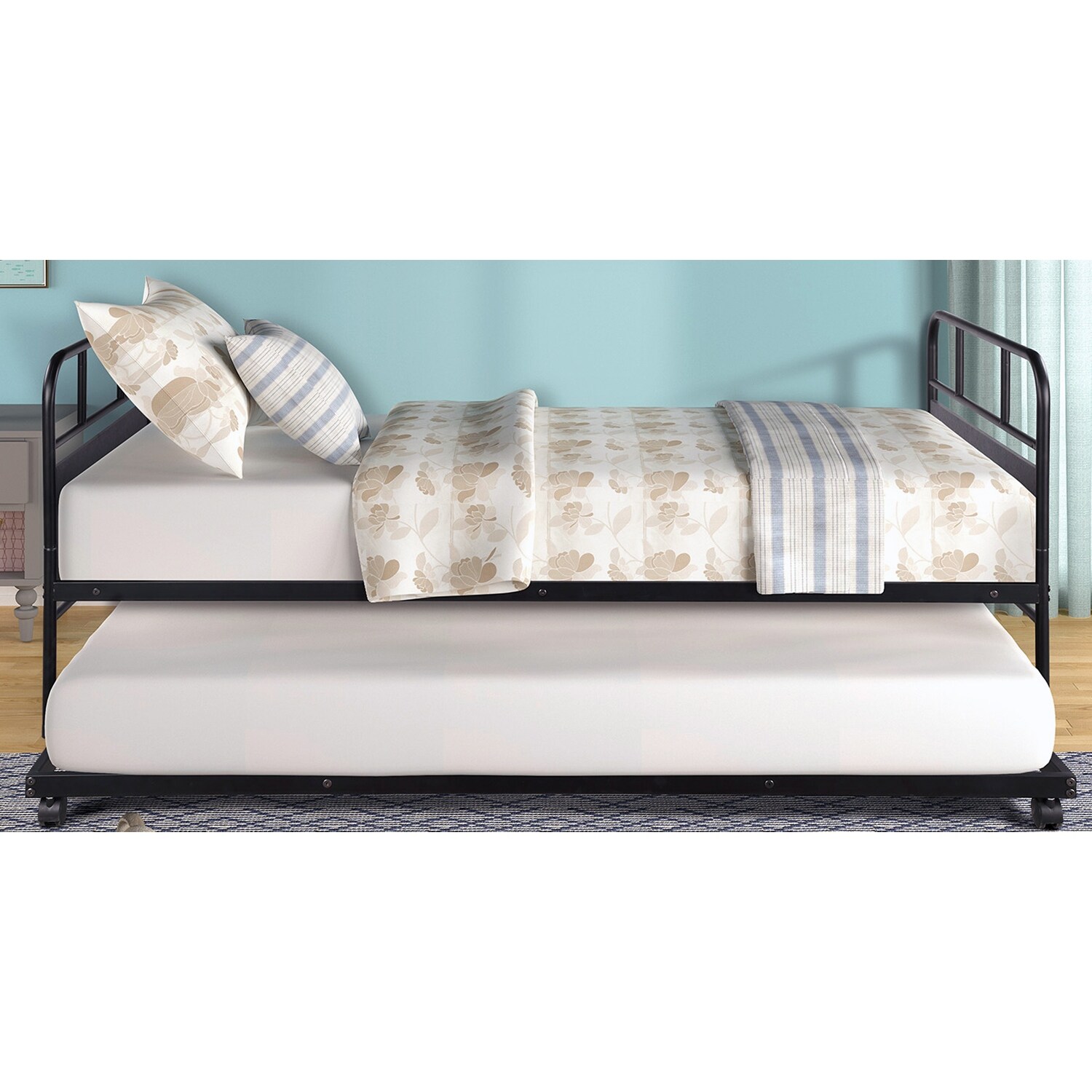 Bed bath and best sale beyond trundle bed